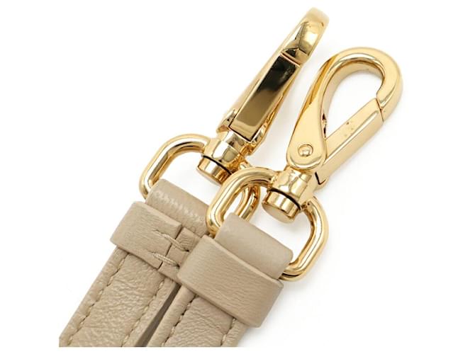 Borsa 2way SPUGNA in shearling Prada Beige - vista 4