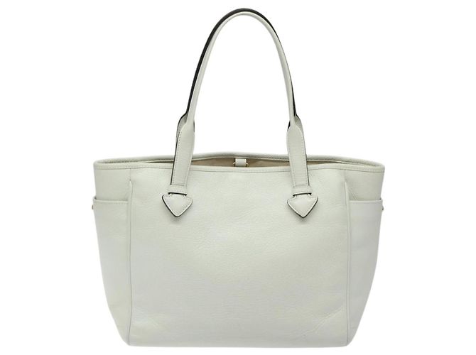 Loewe Heritage Tote aus Leder Weiß - Ansicht 2