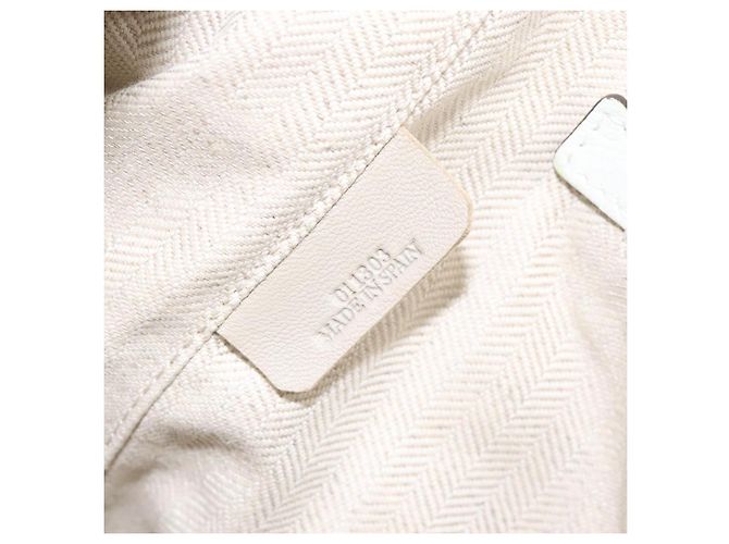 Loewe Heritage Tote aus Leder Weiß - Ansicht 6
