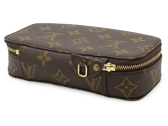 Louis Vuitton Poche Monte Carlo Monogram Schmuckkästchen Braun - Ansicht 2