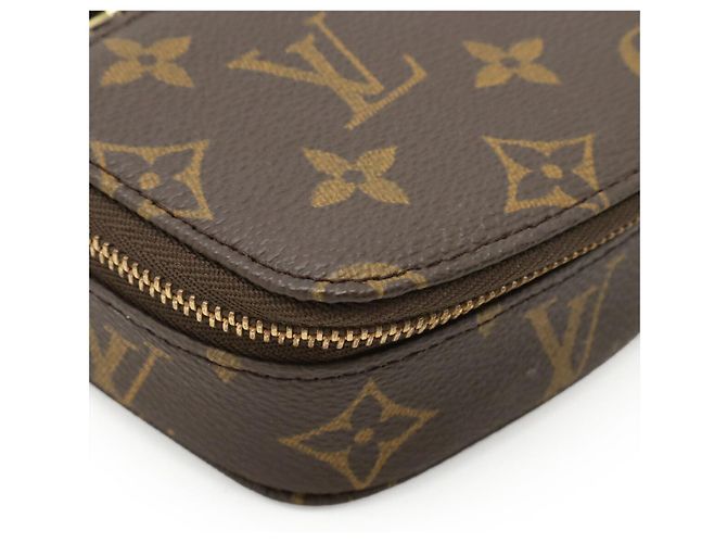 Louis Vuitton Poche Monte Carlo Monogram Schmuckkästchen Braun - Ansicht 3