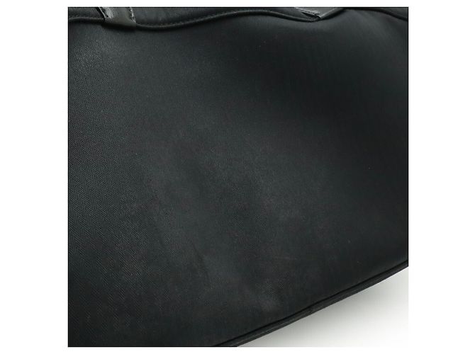 Hermès Sac Chien Toilè Chevron 2way pet bag Noir - vue 6