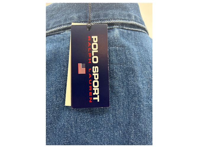 Giacca in denim Polo Ralph Lauren Blu Cotone M - vista 6