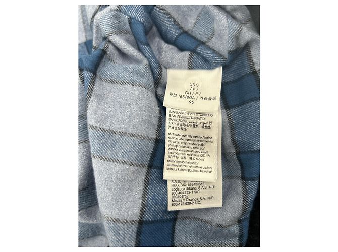 Calvin Klein Giacca in cotone nera con collo in pelle Nero - vista 6