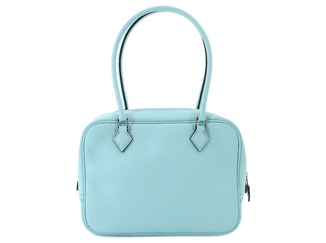 Hermès Hermes Mini Plume 20 Handtasche Blau - Ansicht 3