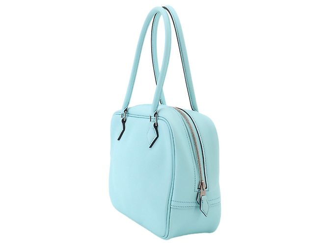 Hermès Hermes Mini Plume 20 Handtasche Blau - Ansicht 4