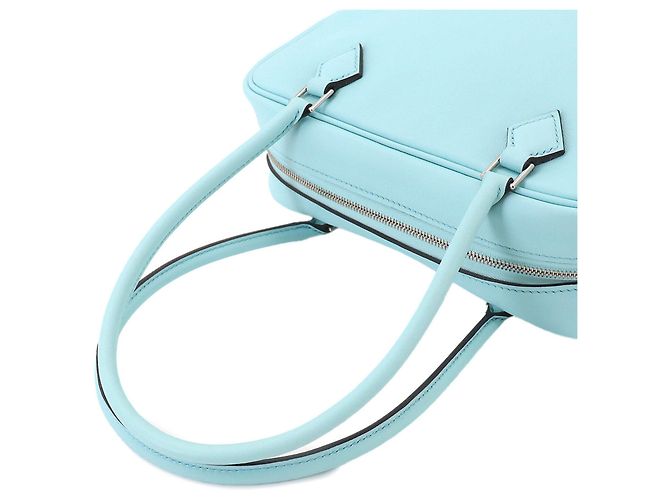 Hermès Hermes Mini Plume 20 Handtasche Blau - Ansicht 6