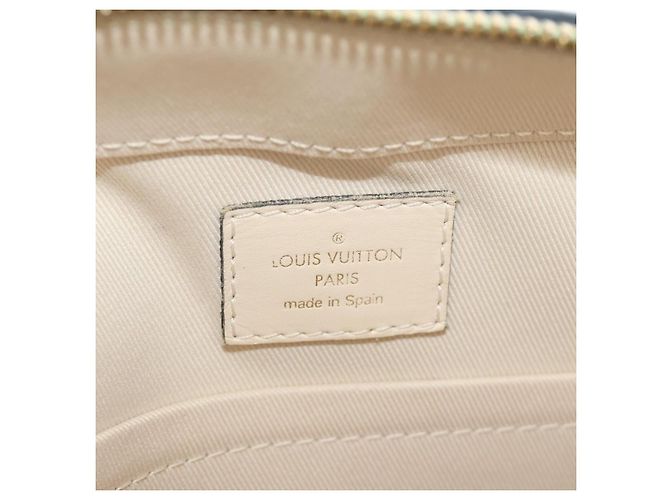 Louis Vuitton Saintonge en lona Monogram con piel Castaño - vista 6