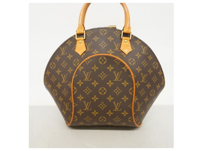 Borsa Louis Vuitton Monogram Ellipse MM Marrone - vista 9