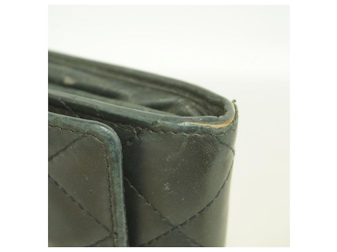 Cartera larga de cordero Cambon Chanel Negro - vista 5