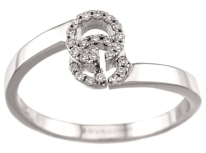 Anello Gucci GG Running Diamond Band - vista 2