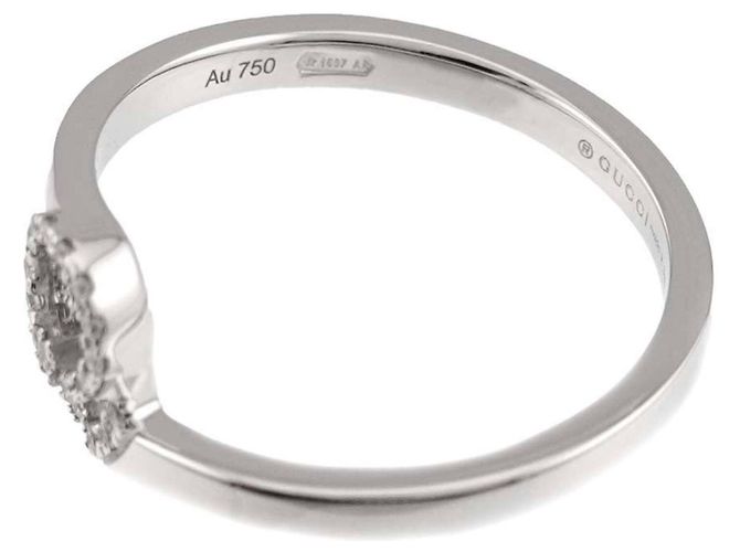 Anello Gucci GG Running Diamond Band - vista 3