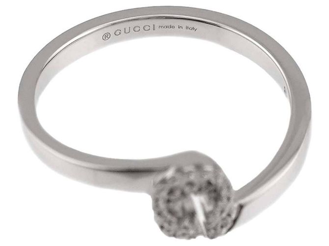 Anello Gucci GG Running Diamond Band - vista 4