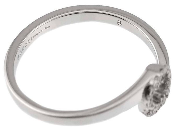 Anello Gucci GG Running Diamond Band - vista 5