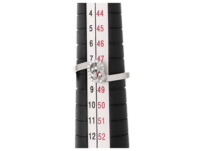 Anello Gucci GG Running Diamond Band - vista 7