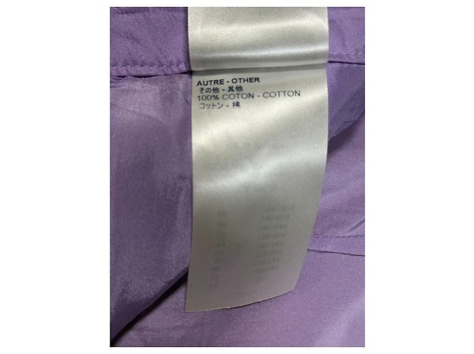 Pantaloncini Louis Vuitton Monogram Multicolore Porpora Verde chiaro - vista 7