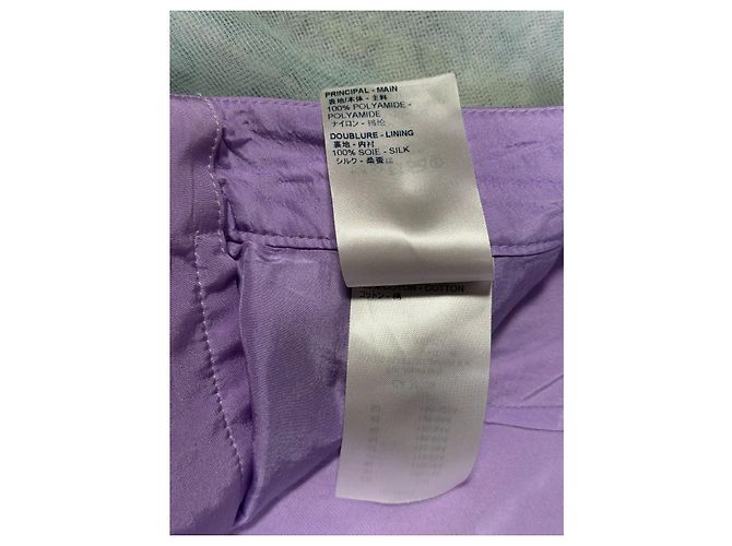 Pantaloncini Louis Vuitton Monogram Multicolore Porpora Verde chiaro - vista 8
