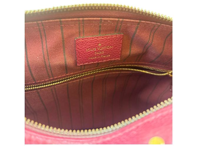 Louis Vuitton Speedy Bandouliere Monogram Empreinte Leather 25 Bordeaux - vue 7