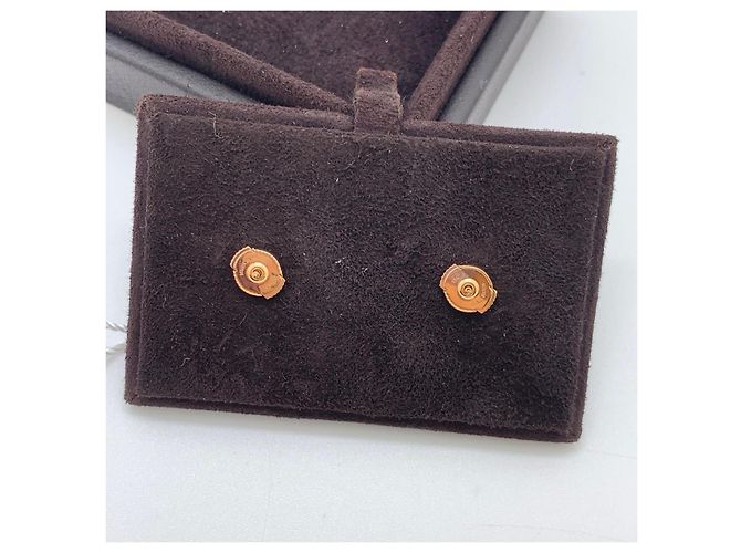 Brincos Hermès Dourado - vista 4