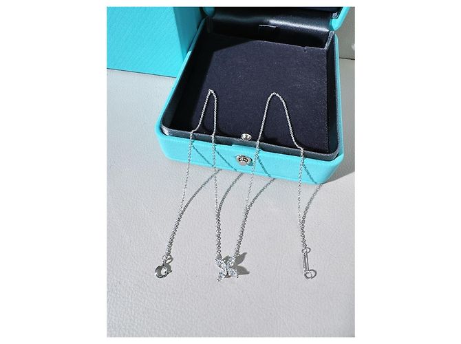 Collana Tiffany & Co Victoria in platino e diamanti Argento - vista 3