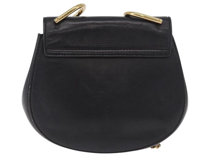 Chloé Mini borsa in pelle Chloe Drew Nero - vista 2