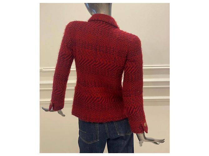 Chanel Jacke Rot - Ansicht 4