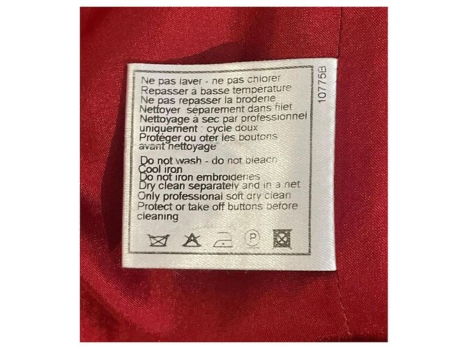 Chanel Jacke Rot - Ansicht 9