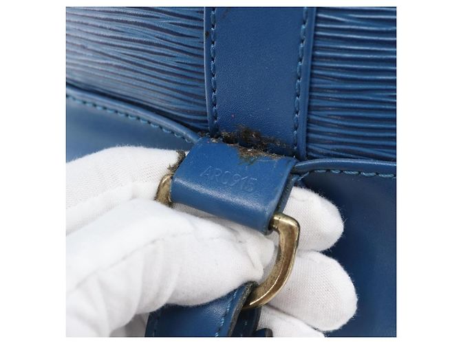 Louis Vuitton Randonnee Epi Leather PM Blu - vista 6