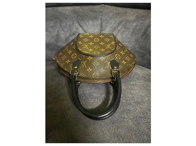 Borsa Ellipse PM in tela Monogram Louis Vuitton Marrone Monogramma - vista 6