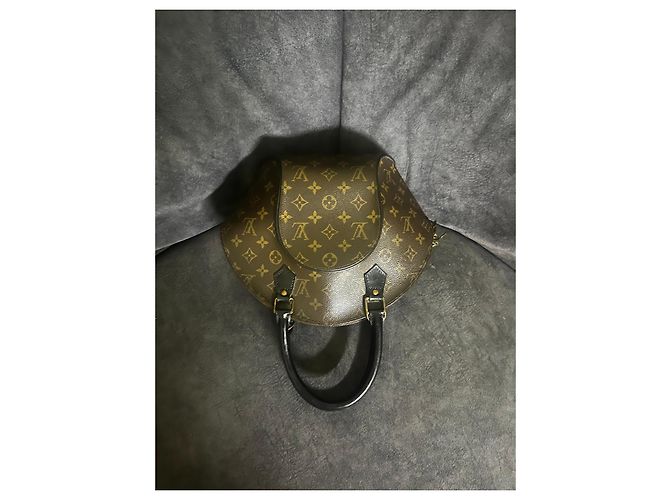 Borsa Ellipse PM in tela Monogram Louis Vuitton Marrone Monogramma - vista 8
