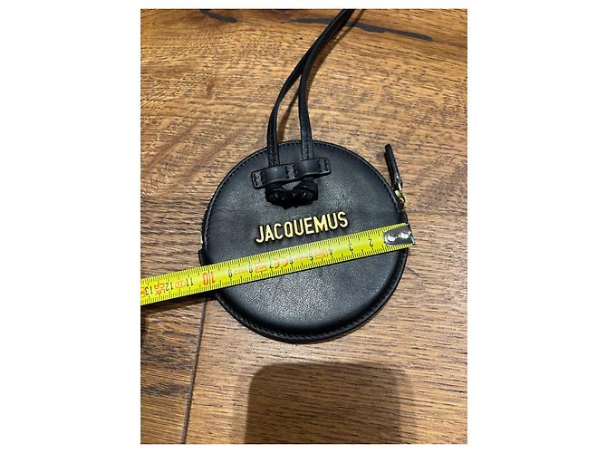 Borsa rotonda Jacquemus Le Chiquito Noeud Nero - vista 3