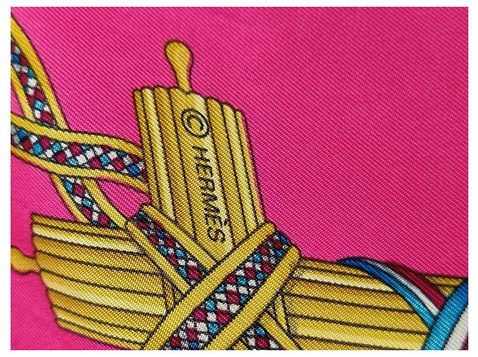 Hermès Hermes Carré 90 Seta multicolore 90 x 90 - vista 3
