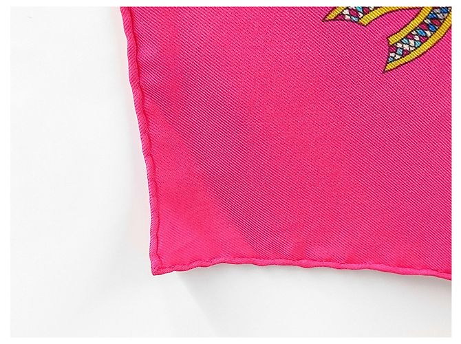 Hermès Hermes Carré 90 Seta multicolore 90 x 90 - vista 7