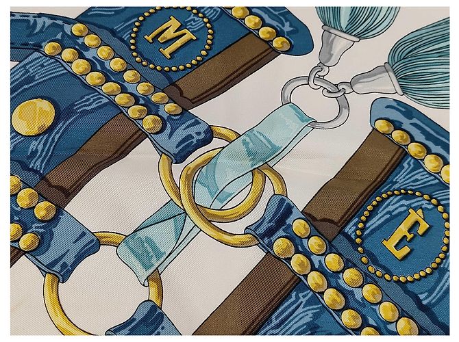 Hermès Hermes Carré 90 Seta multicolore 90 x 90 - vista 5