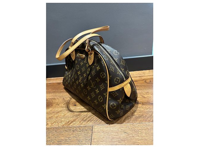 Borsa Montorgueil GM in tela Monogram Louis Vuitton Marrone Monogramma - vista 12