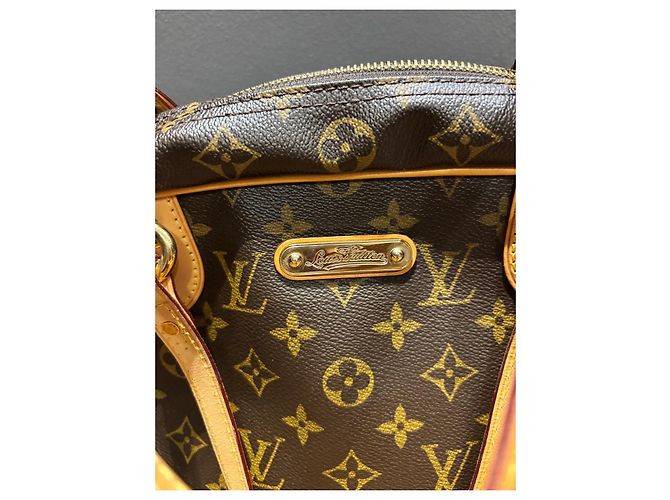 Borsa Montorgueil GM in tela Monogram Louis Vuitton Marrone Monogramma - vista 4