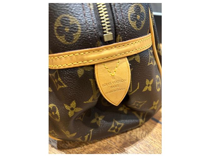 Borsa Montorgueil GM in tela Monogram Louis Vuitton Marrone Monogramma - vista 5
