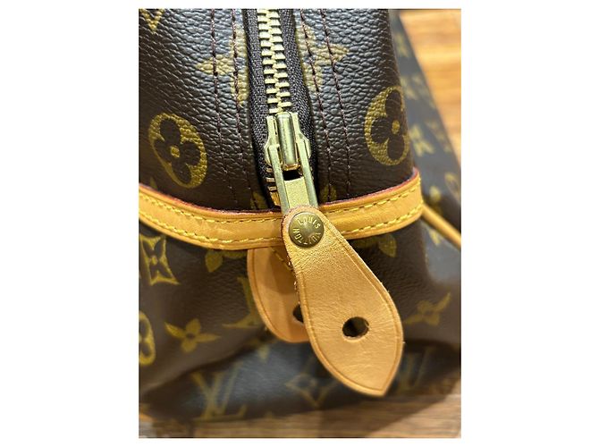 Borsa Montorgueil GM in tela Monogram Louis Vuitton Marrone Monogramma - vista 6