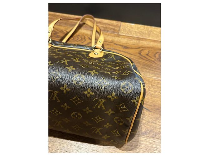 Borsa Montorgueil GM in tela Monogram Louis Vuitton Marrone Monogramma - vista 7