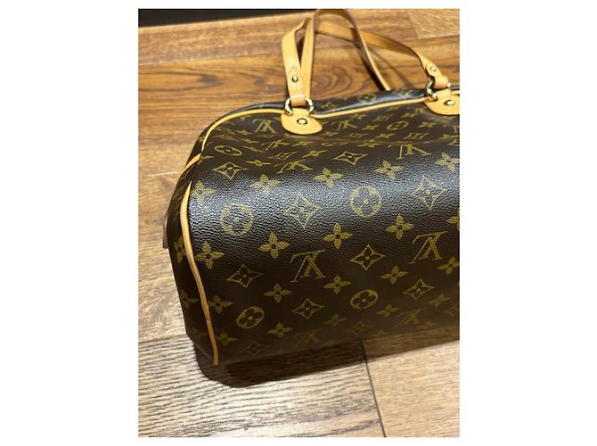 Borsa Montorgueil GM in tela Monogram Louis Vuitton Marrone Monogramma - vista 8