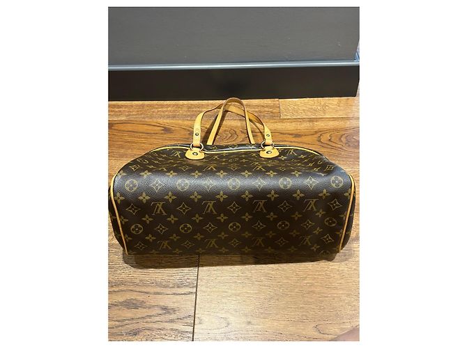 Borsa Montorgueil GM in tela Monogram Louis Vuitton Marrone Monogramma - vista 9