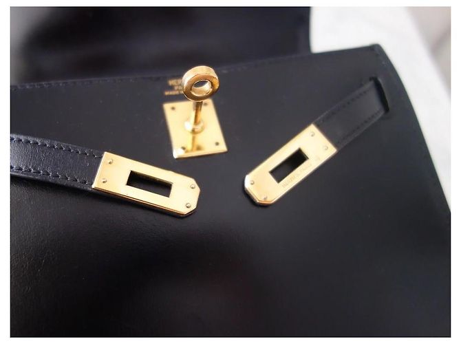 Hermès Hermes Mini Kelly Tasche Schwarz - Ansicht 11