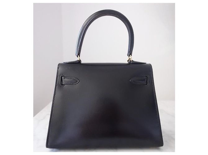 Hermès Hermes Mini Kelly Tasche Schwarz - Ansicht 2