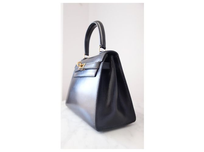 Hermès Hermes Mini Kelly Tasche Schwarz - Ansicht 3