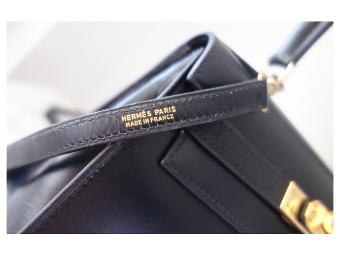 Hermès Hermes Mini Kelly Tasche Schwarz - Ansicht 7