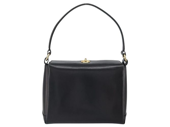 Gucci Vintage Convertible Box Leather Nero - vista 2