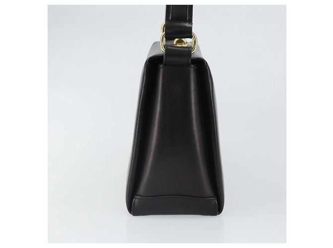 Gucci Vintage Convertible Box Leather Nero - vista 4