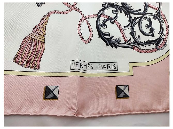 Hermès Hermes Carré 90 Seide multicolor 90 x 90 cm Python drucken - Ansicht 2