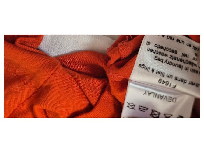 Top de mujer Lacoste talla 36/S Devanlay Naranja - vista 10