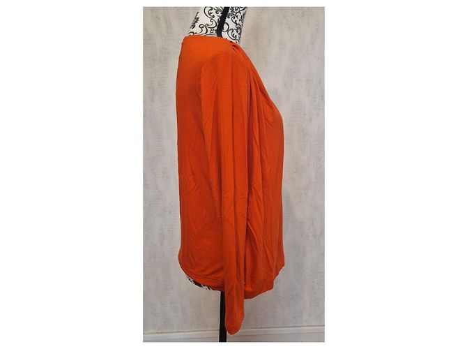 Top de mujer Lacoste talla 36/S Devanlay Naranja - vista 5